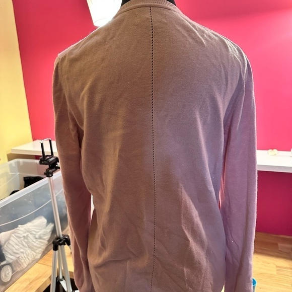 Beautiful light pink long cardigan woman size M Karen Millen - Picture 5 of 10